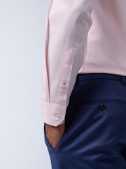 Ted Baker Tailoring Pink Tarvos Micro Dot Shirt - Image 3 of 3