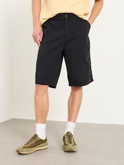 FatFace Pascal Washed Black Utility Shorts - Image 1 of 6