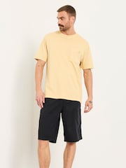 FatFace Pascal Washed Black Utility Shorts - Image 5 of 6