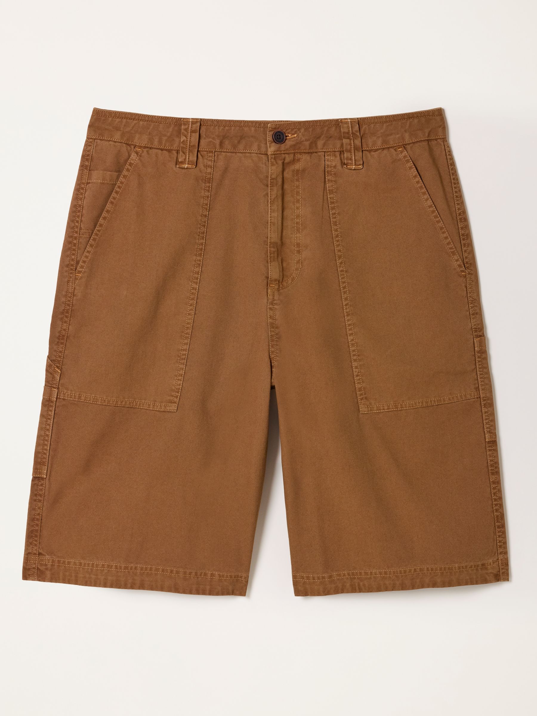 Buy FatFace Pascal Tan Brown Utility Shorts from the Next UK