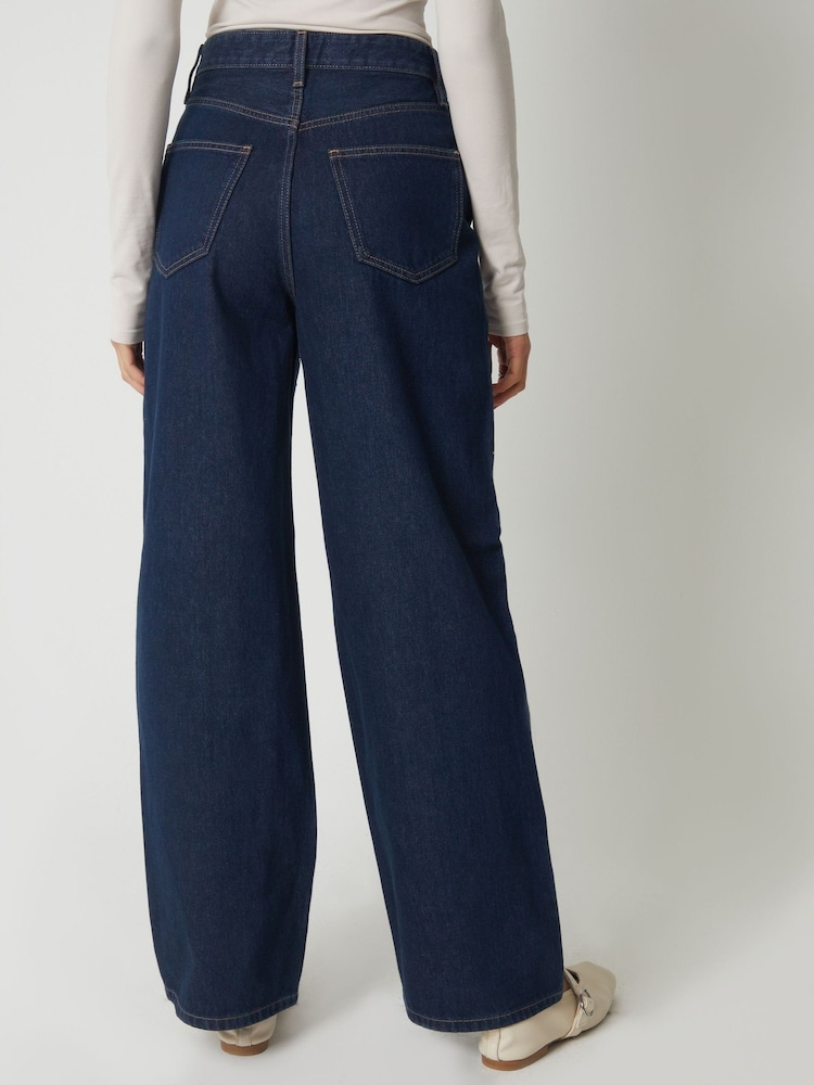 Threadbare Embellished Baggy Wide Leg Jeans - Bild 2 von 4