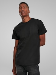 All + Every Black Volkswagen Christmas Camper Driving Home For Xmas Back Print T-Shirt - Image 2 of 4