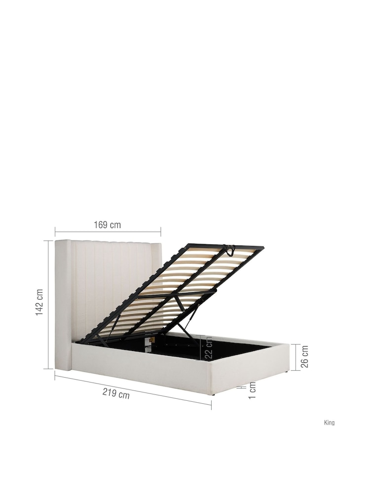 Birlea White Maisey Ottoman Bed - Image 8 of 8