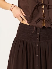 FatFace Cutwork Maxi Skirt - Bild 4 von 6