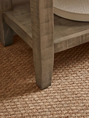 Cox & Cox Natural Harlow Console Table - Image 4 of 5