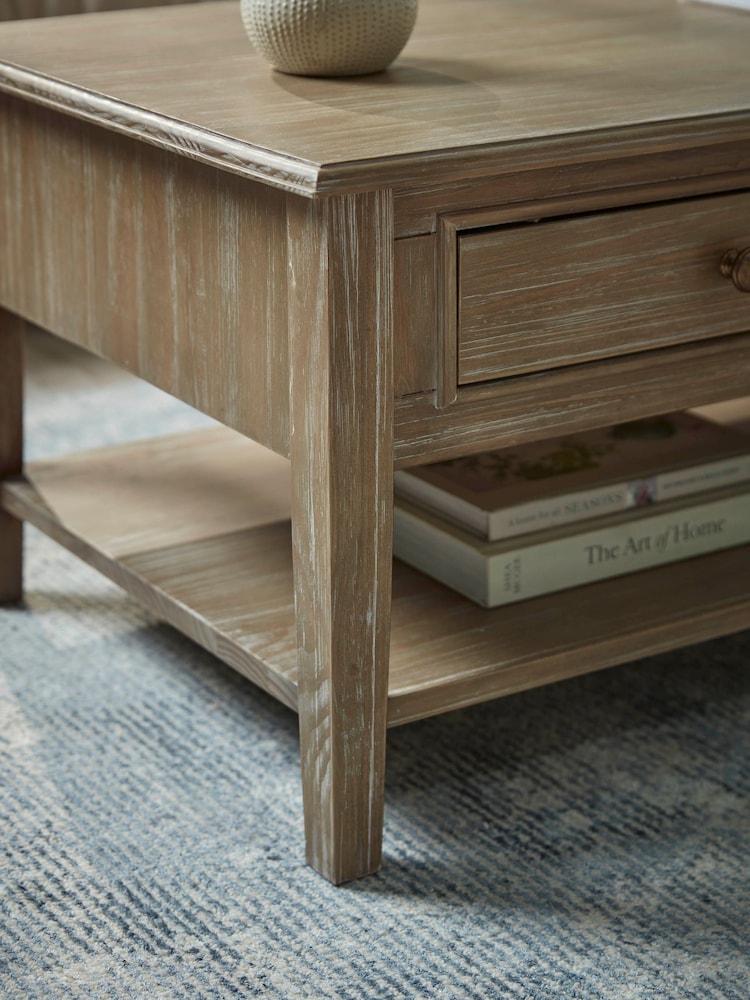 Cox & Cox Natural Camille Coffee Table - Image 2 of 4