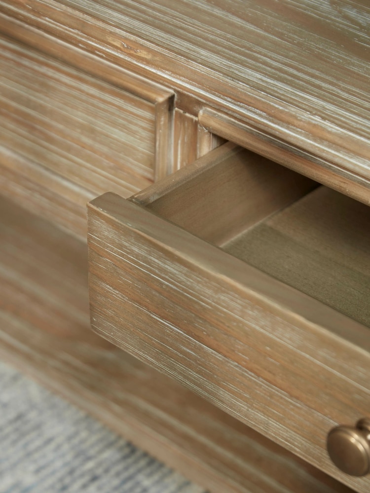 Cox & Cox Natural Camille Coffee Table - Image 4 of 4