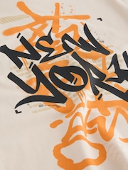 Stone Short Sleeve Graffiti Print T-Shirt - Image 3 of 3