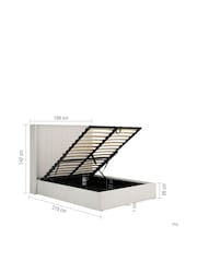 Birlea Off White Maisey Ottoman Bed - Image 10 of 10