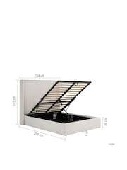 Birlea Off White Maisey Ottoman Bed - Image 9 of 10