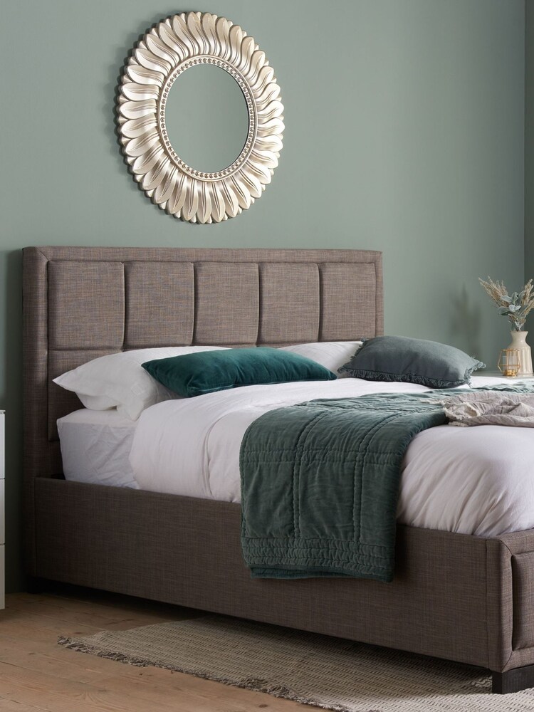 Birlea Grey Hannover Bed - Image 1 of 5