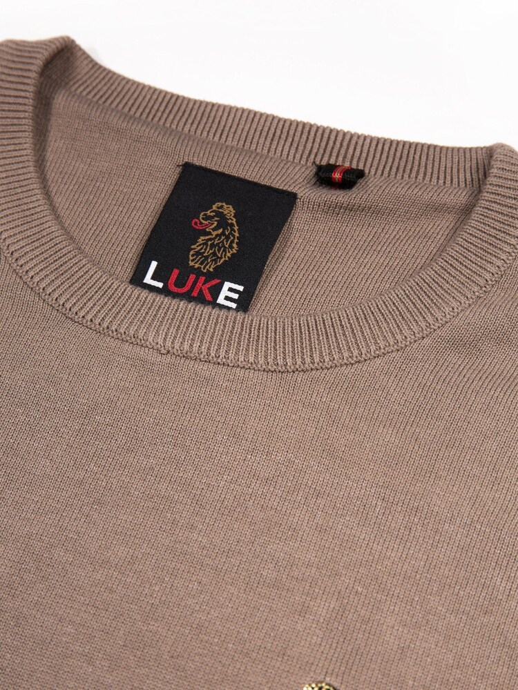 Luke 1977 Gerard 3 Knitted Jumper - Image 7 of 7 Luke 1977 Gerard 3 Knitted Jumper - Image 7 of 7