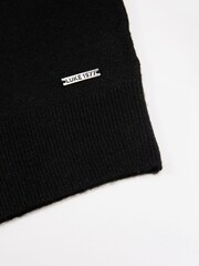Luke 1977 Salcombre Black Knitted Jumper - Image 6 of 6