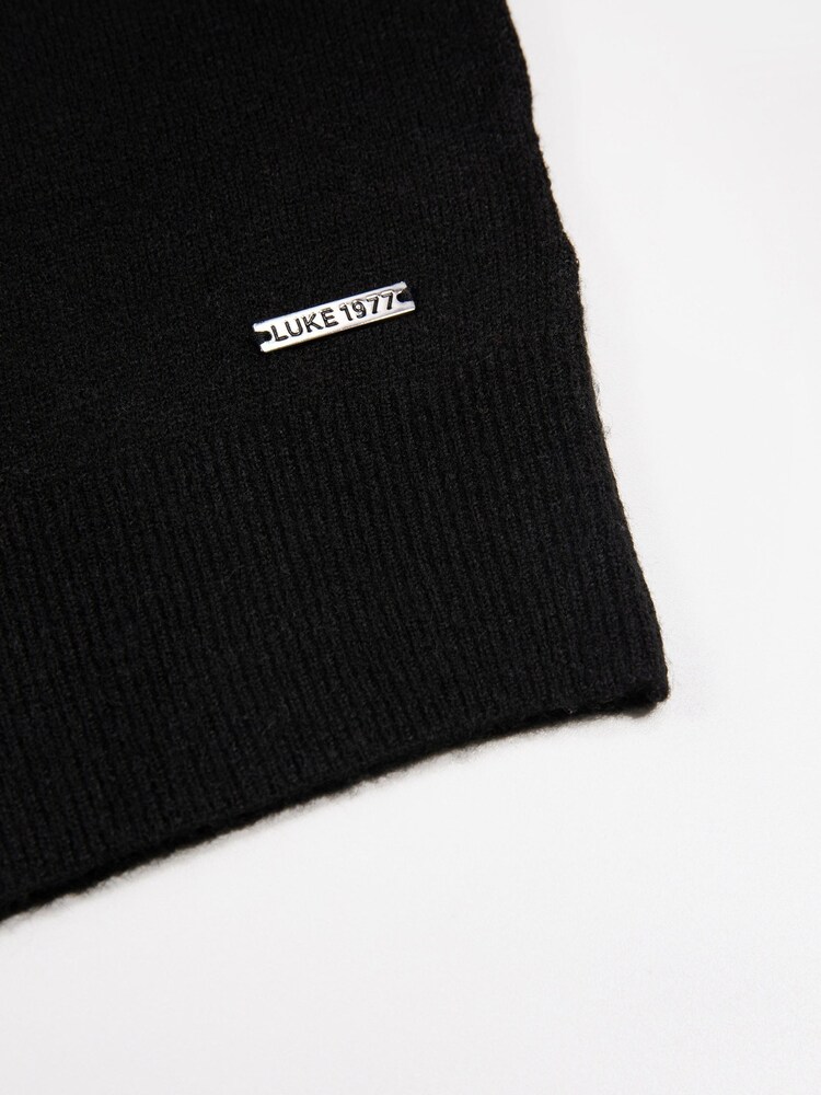 Luke 1977 Salcombre Black Knitted Jumper - Image 6 of 6 Luke 1977 Salcombre Black Knitted Jumper - Image 6 of 6