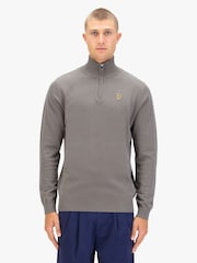 Luke 1977 Pretender Quarter Zip Kintted Jumper - Image 1 of 6