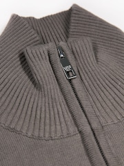 Luke 1977 Pretender Quarter Zip Kintted Jumper - Image 6 of 6