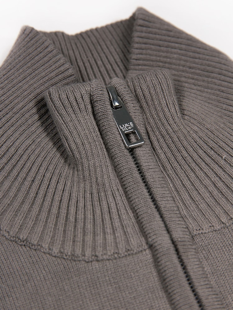 Luke 1977 Pretender Quarter Zip Kintted Jumper - Image 6 of 6