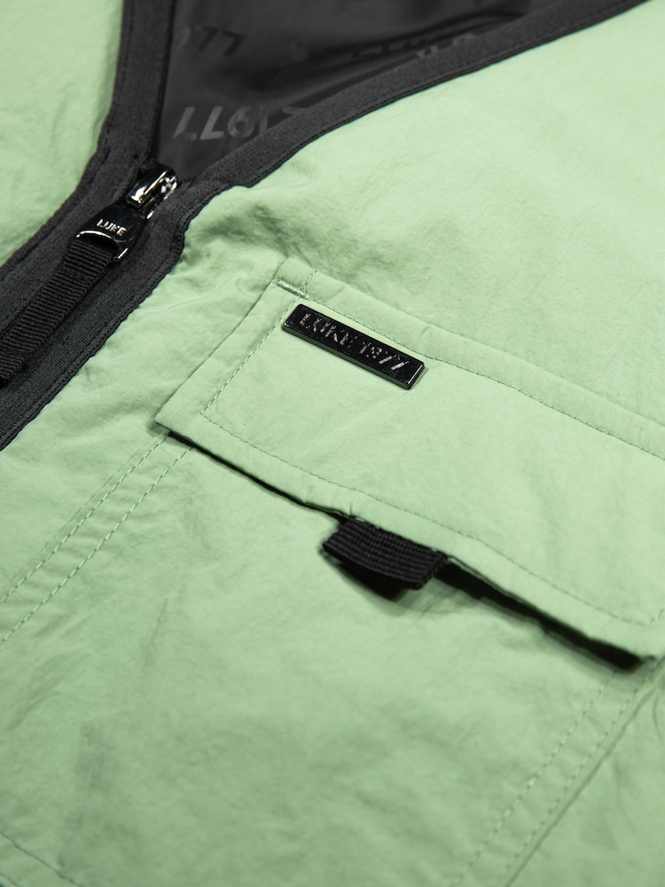 Luke1977 Green Austin TX Gilet - Image 7 of 7 Luke1977 Green Austin TX Gilet - Image 7 of 7