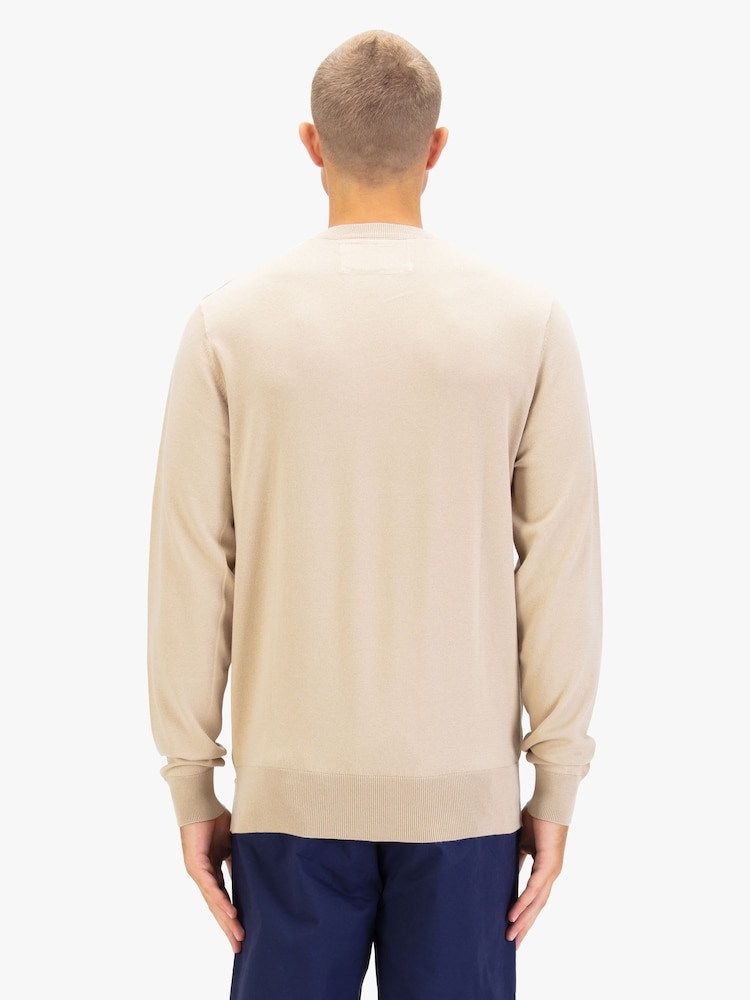 Luke 1977 Noah 1000 Black Super Fine Knitted Jumper - Image 2 of 6 Luke 1977 Noah 1000 Black Super Fine Knitted Jumper - Image 2 of 6