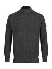 Luke 1977 Grey Cromer Knitted Jumper - Image 4 of 7