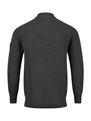 Luke 1977 Grey Cromer Knitted Jumper - Image 5 of 7
