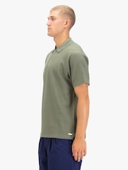 Luke 1977 Green Waffle On Polo Shirt - Image 3 of 6