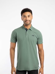 Verde - Weird Fish Miles Pique Polo Shirt - Imagen 1 de 7