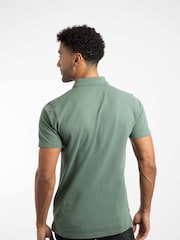 Verde - Weird Fish Miles Pique Polo Shirt - Imagen 2 de 7