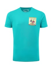 Weird Fish Green Flewmours Back Print Artist T-Shirt - Image 5 of 6