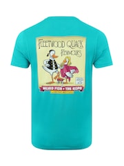 Weird Fish Green Flewmours Back Print Artist T-Shirt - Image 6 of 6