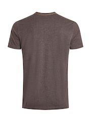 Weird Fish Brown Heritage Surf Front Print Graphic T-Shirt - Image 6 of 6