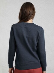 Weird Fish Blue Chidham Crew Neck Sweatshirt - Image 2 of 6