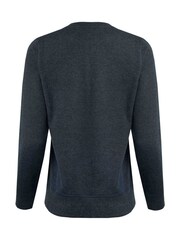 Weird Fish Blue Chidham Crew Neck Sweatshirt - Image 6 of 6