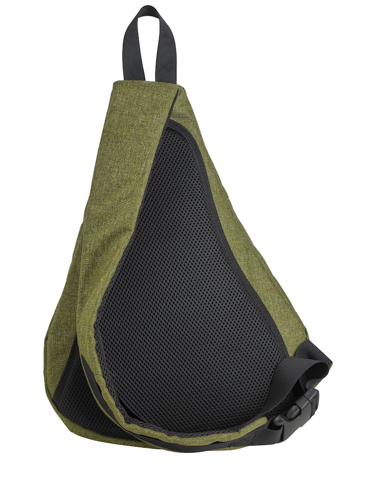 Weird Fish Green Hedland Mono Strap Bag - Image 2 of 4 Weird Fish Green Hedland Mono Strap Bag - Image 2 of 4