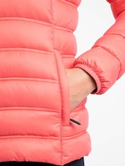 Weird Fish Orange Eshka Lightweight Padded Jacket - Image 6 of 8