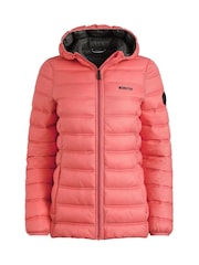 Weird Fish Orange Eshka Lightweight Padded Jacket - Image 7 of 8