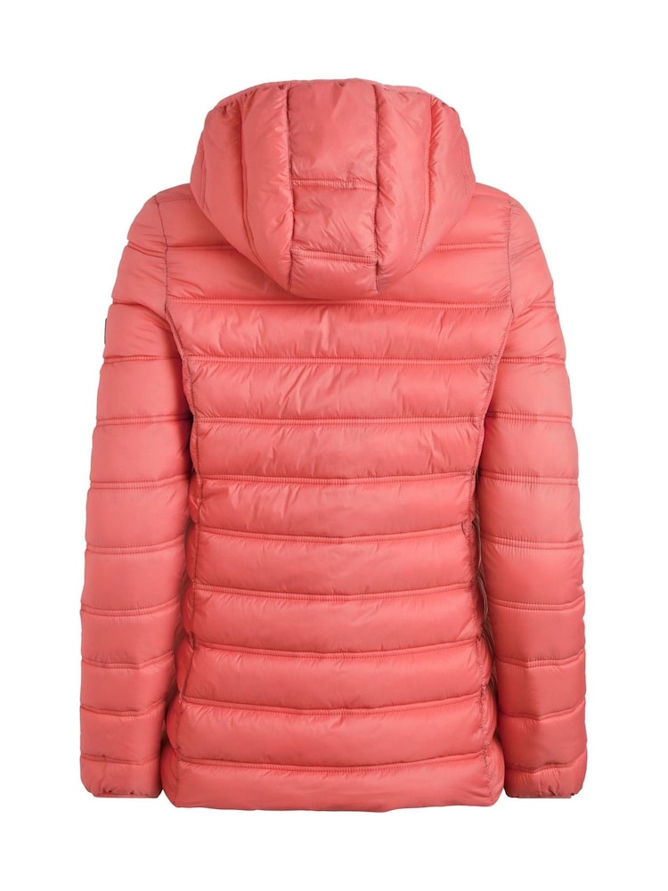 Weird Fish Orange Eshka Lightweight Padded Jacket - Image 8 of 8