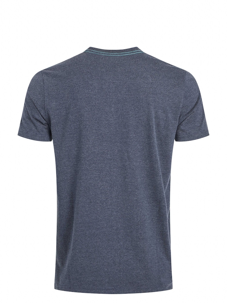 Weird Fish Blue Double Fish Front Print Graphic T-Shirt - Image 6 of 6 Weird Fish Blue Double Fish Front Print Graphic T-Shirt - Image 6 of 6