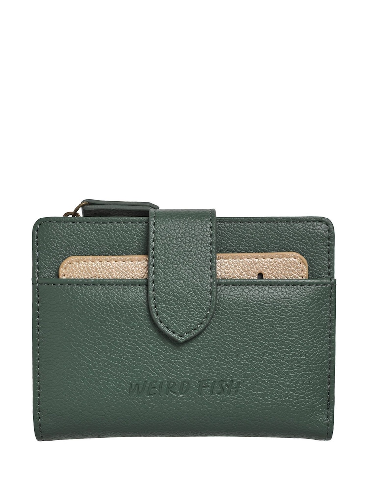 Weird Fish Green Tabytha Plain Coin Purse - Image 2 of 2