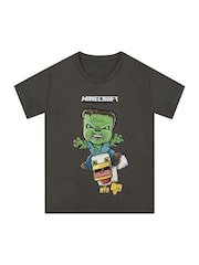 Character Grey Minecraft Chicken Jockey T-Shirt - Image 1 of 6