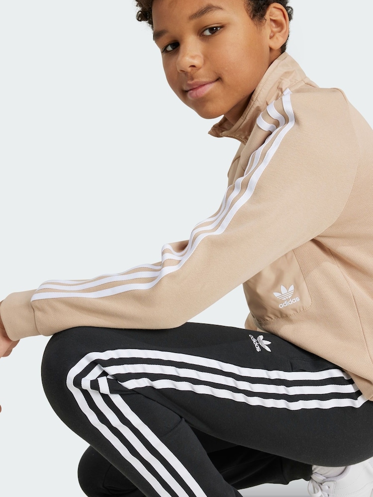 adidas Originals Black Trefoil Joggers - Image 2 of 4 adidas Originals Black Trefoil Joggers - Image 2 of 4