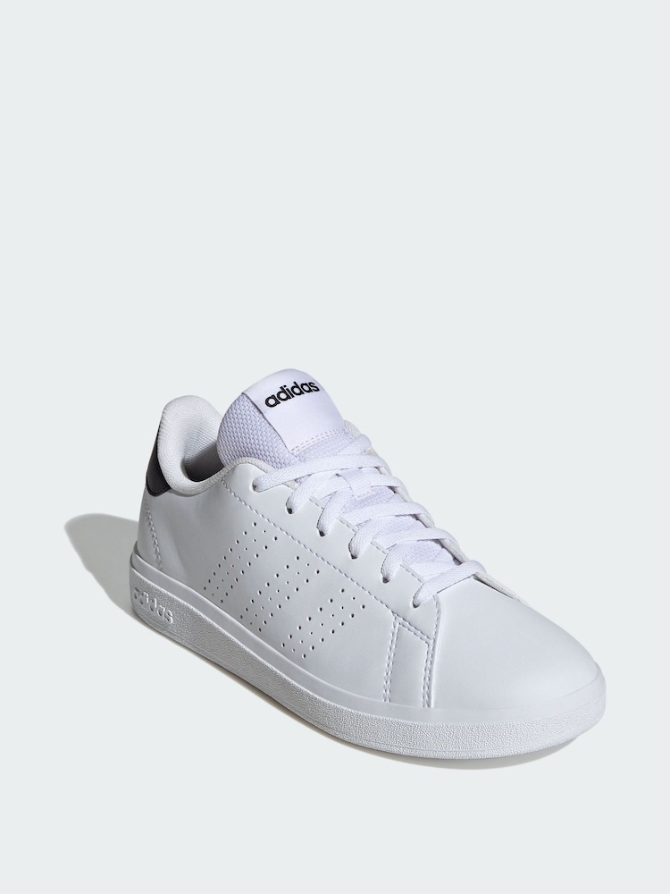 adidas White Advantage Base 2.0 Shoes - Image 1 of 4 adidas White Advantage Base 2.0 Shoes - Image 1 of 4