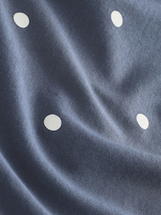 Blue/White Polka Dot Modal Slouch Vest - Image 6 of 7