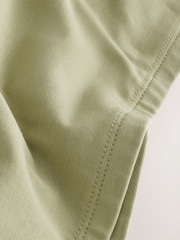 Green/Stripe/Ecru Halter Neck Tops 3 Pack - Image 6 of 7