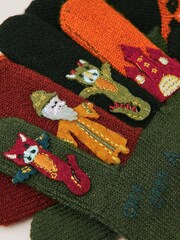Monsoon Green Dragon Novelty Hat Scarf & Gloves Set - Image 3 of 3