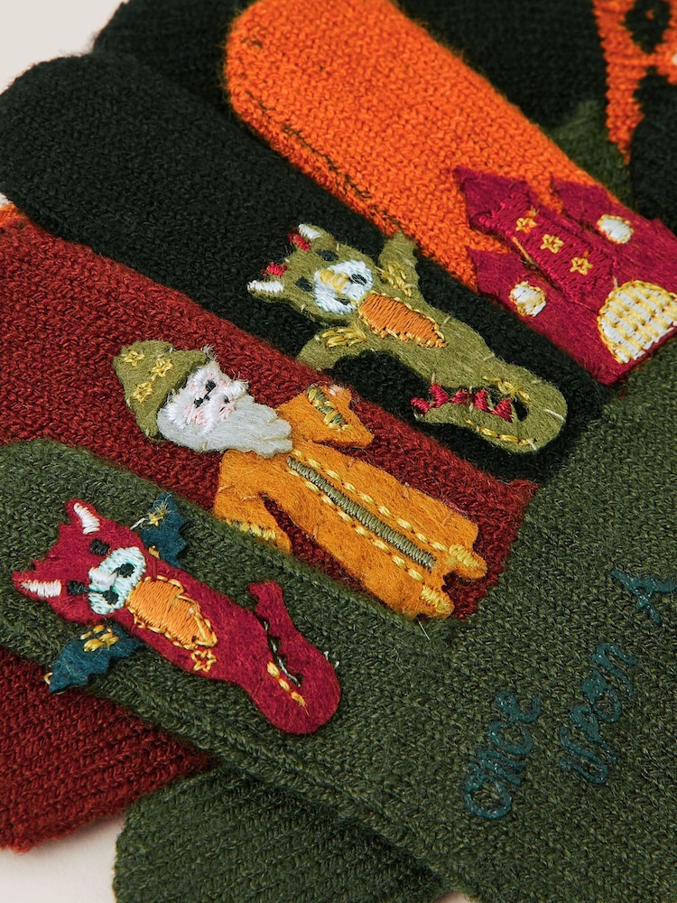 Monsoon Green Dragon Novelty Hat Scarf & Gloves Set - Image 3 of 3
