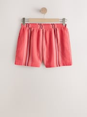 Pink/Orange Stripe Cami and Shorts Set - Image 3 of 6