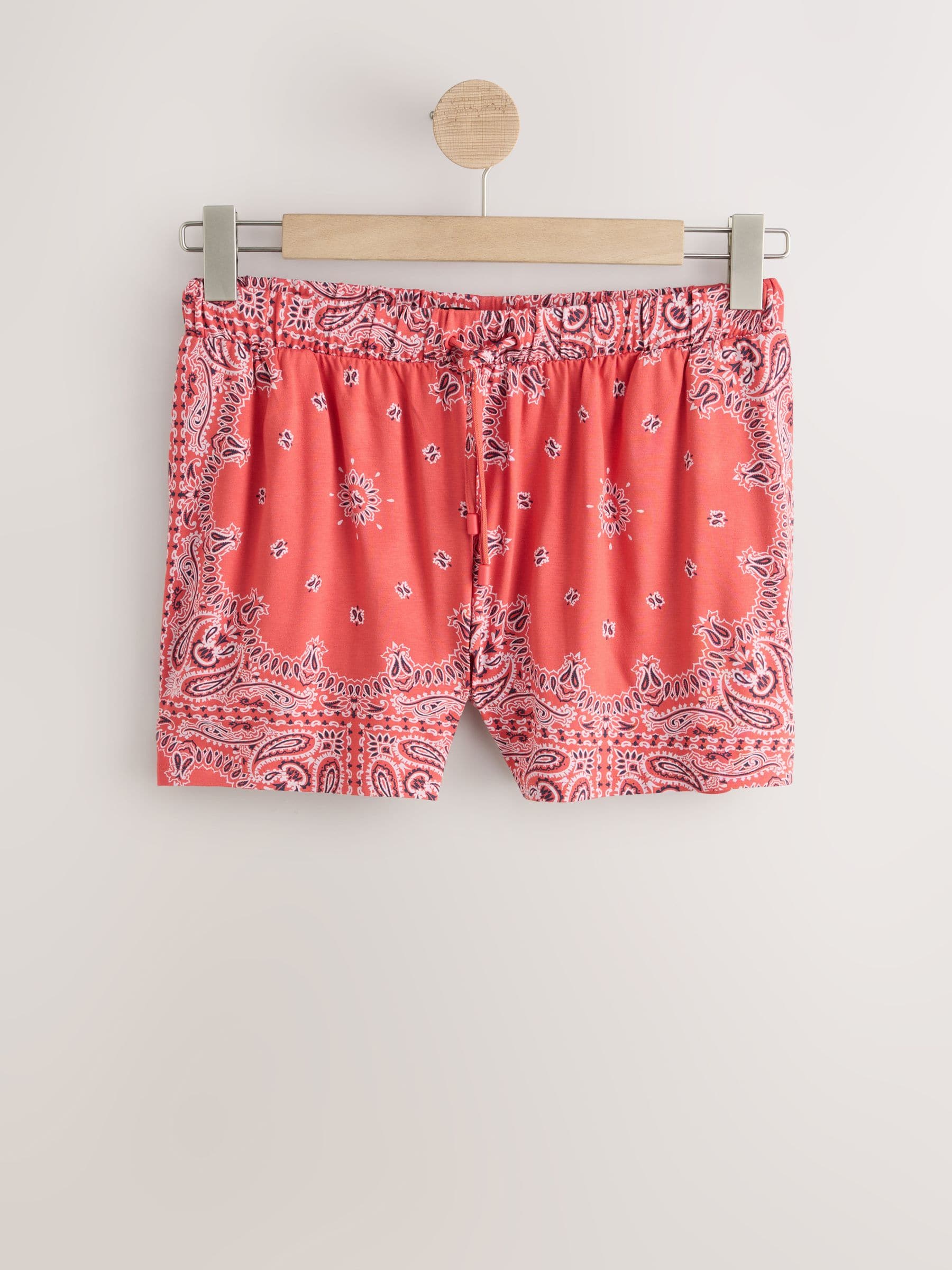 Buy Red Bandana Print Shorts from Next USA