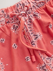 Red Bandana Print Shorts - Image 6 of 7