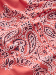 Red Bandana Print Shorts - Image 7 of 7